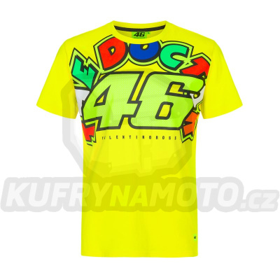 Triko Valentino Rossi VR46 DOCTOR žluté 430001