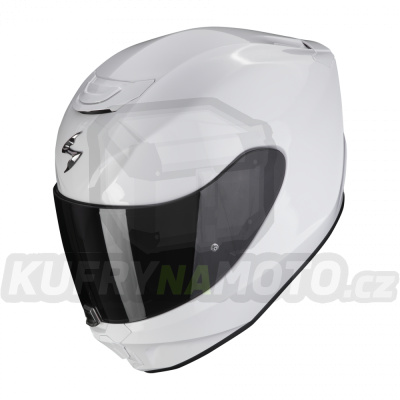 Moto přilba SCORPION EXO-391 solid bílá