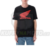 Triko HONDA WING černé 25 38004