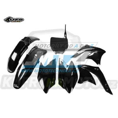 Sada plastů Kawasaki KXF250 / 08 - barva černá
