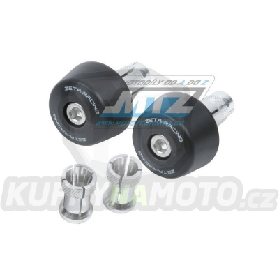 Koncovky řídítek ZETA Slider - ZETA ZE48-0010 - černé