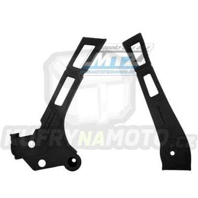 Kryty rámu - Yamaha YZ125+YZ250 / 05-25 - YZ125X+YZ250X / 16-25 + Fantic XE125 / 21-25  - barva černá