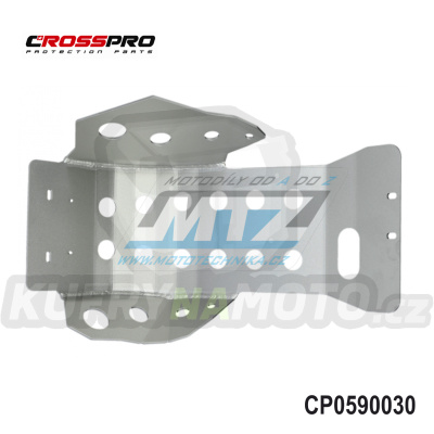 Kryt pod motor hliníkový ALU Engine Guard - KTM 450EXC + 530EXC / 08-11 + 400EXC / 09-11