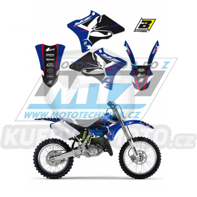 Polepy na motocykl (sada polepů Dream) Yamaha YZ125+YZ250 / 02-14 - typ polepů Dream4