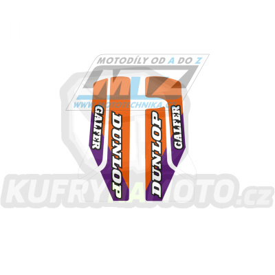 Polepy krytů vidlic KTM EXC / 16-23 + SX+SXF / 15-22 - typ polepů Dream5