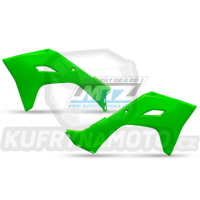 Spojlery Kawasaki KXF250 / 25 + KXF450 / 24-25 - barva FLUO zelená (neon zelená)
