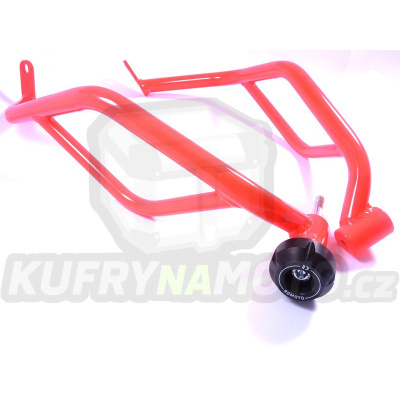 Padací rámy RD Moto CF71R Yamaha MT-09/SP / MT-09 Tracer/GT / XSR 900 2014-2020 červená