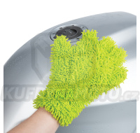 mycí rukavice NOODLE WASH GLOVE, OXFORD (mikrovlákno, zelená fluo)