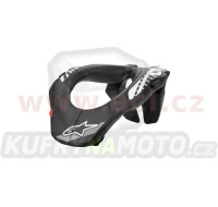 krční chránič NECK SUPPORT, ALPINESTARS, dětský (černý/bílý, vel. UNI) 2024