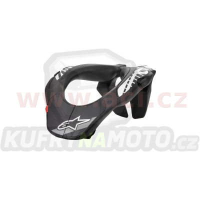 krční chránič NECK SUPPORT, ALPINESTARS, dětský (černý/bílý, vel. UNI) 2024