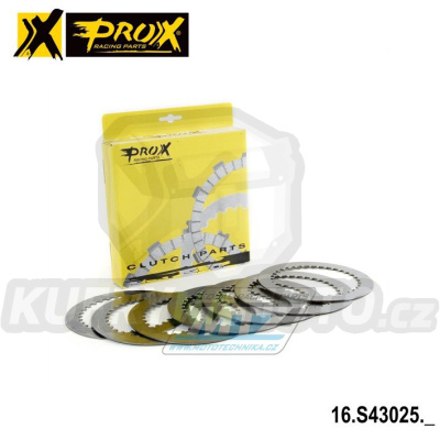 Lamely spojkové plechové (meziplechy) Prox 16.S43025 - Kawasaki KXF250 / 04-20 + Suzuki RMZ250 / 04-25 + Yamaha YZF250 / 19-23 + WRF250+YZF250X / 20-23