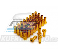 Sada niplů Z-WHEEL - typ Q4 (36ks) - ZETA W31-Q4365 - zlaté/žluté
