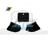 Polepy číslových tabulek (vystřižené) - Suzuki RM125+RM250 / 94-95 - barva černá