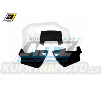 Polepy číslových tabulek (vystřižené) - Husqvarna WR / 95-99 - barva černá