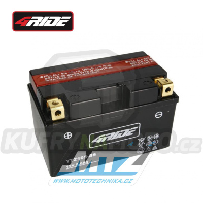 Baterie (akumulátor motocyklový) 4RIDE YTZ10S-BS (12V-8,6Ah)