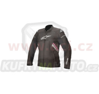 bunda STELLA T-GP PLUS R 3, ALPINESTARS, dámská (černá/bílá/růžová) 2023