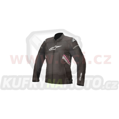 bunda STELLA T-GP PLUS R 3, ALPINESTARS, dámská (černá/bílá/růžová) 2023
