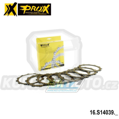Lamely spojkové třecí (s obložením) Prox 16.S14039 - Honda CRF450R / 11-16 + CRF450R / 21-24 + CRF450RX / 21-24