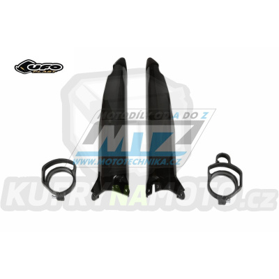 Kryty předních vidlic Kawasaki KX125+KX250+KX500 / 94-95 - barva černá