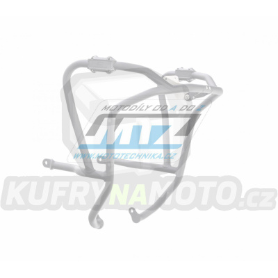 Padací rám Dual Sport Crash Bar - Honda CB500X / 19-23 - barva stříbrná Ice Polished