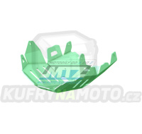 Kryt pod motor hliníkový Dual Sport - Kawasaki KLE650 Versys / 07-14 - barva zelená