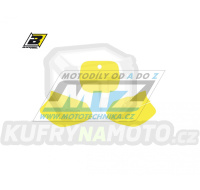 Polepy číslových tabulek (vystřižené) - Yamaha YZ125+YZ250 / 93-95 - barva žlutá