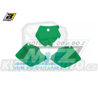 Polepy číslových tabulek (vystřižené) - KTM 125SX+525SX / 03 - barva zelená