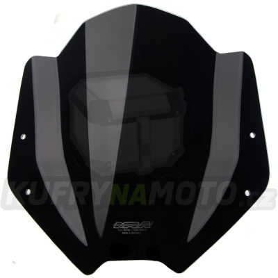 Moto plexi MRA Zero DS R všechny r.v. typ racing NRN kouřové