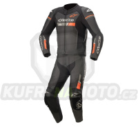 dvoudílná kombinéza GP FORCE CHASER, TECH-AIR 5 kompatibilní, ALPINESTARS (černá/červená fluo) 2024