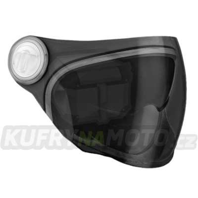 plexi pro přilby Heritage, NOX (tmavé)