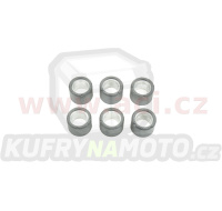 válečky variátoru (průměr 19 x 15,5 mm), váha 3,5 g, Athena (sada 6 ks)