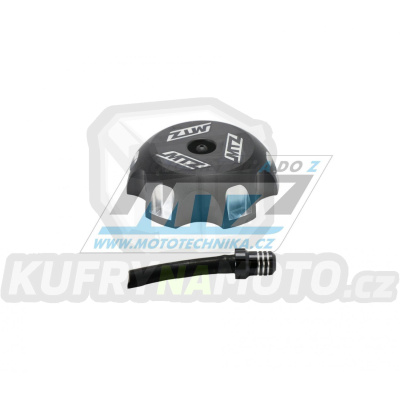 Víčko nádrže Alu - Yamaha YZ85+YZ125+YZ250 / 02-18 + YZF250+YZF450+WRF250+WRF450 + Kawasaki KXF250+KXF450 / 06-18 + KX250 / 05-08 + KX85 / 14-18 - černé