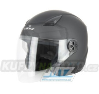 Přilba na skútr OSONE Jet Helm S200 Brooklyn - černá matná - velikost M