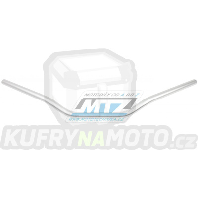 Řídítka TRW Lucas Superbike 22mm - stříbrné matné (pískované)