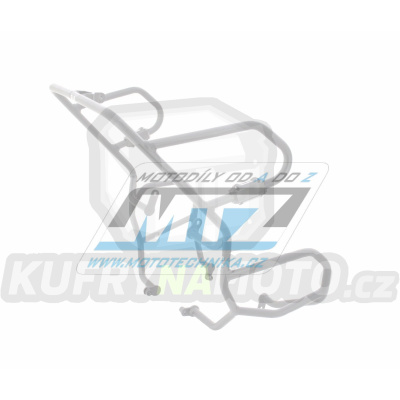 Padací rám Dual Sport Crash Bar - BMW R1200GS / 13-16 - barva stříbrná Ice Polished