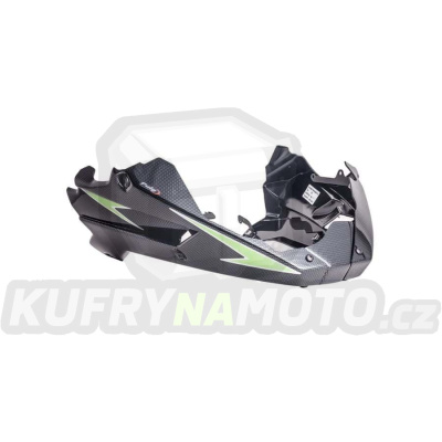 Spoiler motoru PUIG 6507C karbonový vzhled včetně samolepek