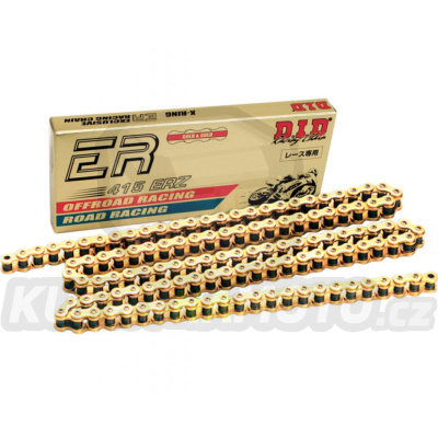 Racing Chain D.I.D Chain 415ERZ SDH Gold&Gold 110 L