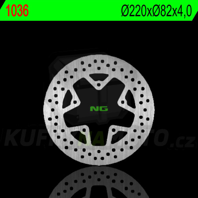 Brzdový kotouč moto NG 1036