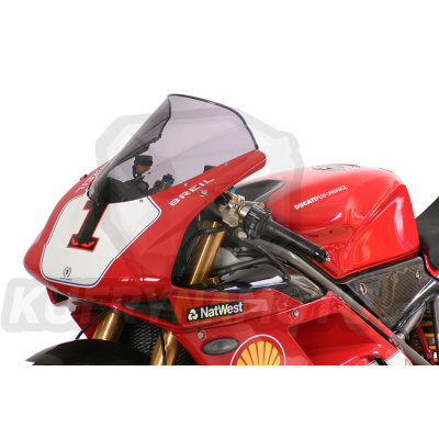 Plexi plexisklo MRA Ducati 998 všechny r.v. typ racing R černé