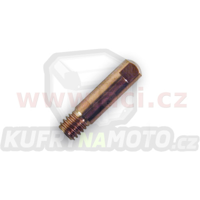 kontaktní trubička 0.8 mm pro MIG hořák 150A, pro ocel (sada 10 ks)