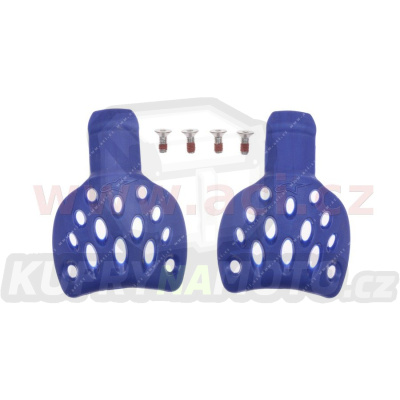slidery paty pro boty SUPERTECH R, ALPINESTARS (modré, pár)