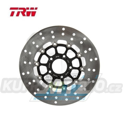 Kotouč brzdový plovoucí TRW MSW509 (D) - kulatý design - Harley Davidson FXDB1584 / 07-13 + FXDC1584Dyna Super Glide / 07-11 + FXDF1584Dyna Fat / 08-12 + FXDL1584 Dyna Low / 06-08