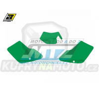 Polepy číslových tabulek (vystřižené) - GasGas EC125+EC250+EC300 + FSR450 / 07 - barva zelená