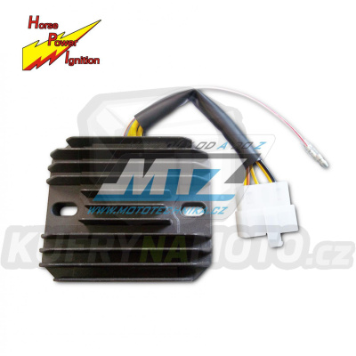 Regulátor dobíjení Kawasaki Z400J + Z550 + Z550B + Z550C + GPZ550 + Z650F + Z750E + Z750L + Z750H + Z1000 + Z1000 MK2 + Z1000ST + Z1000H Injection + Z1000 Police + Z1000 Shaft + Z1000LTD
