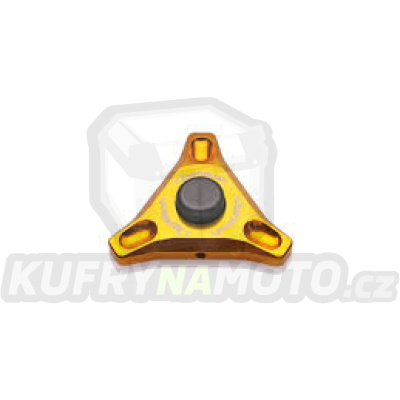 Lightech REG003ORO matice seřizování přední vidlice Kawasaki ZX6R a jiné zlatá  – akce