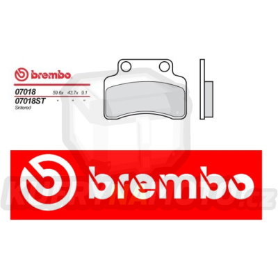 Brzdové destičky Brembo TGB EXPRESS 50 r.v. Od 09 -  směs S T Přední