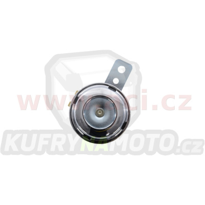 klakson 12V, 100dB, průměr 70 mm, OXFORD (chrom)