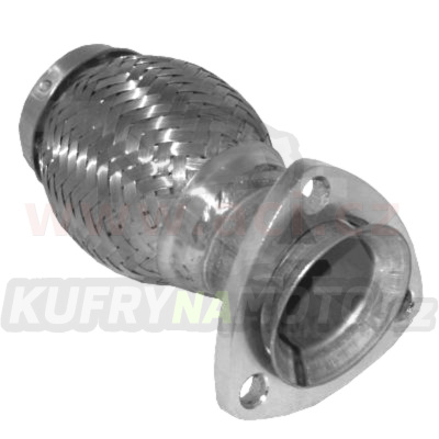 pružný člen výfuku PREMIUM, vnitř. průměr 45 mm / délka pr. členu 94 mm / celková délka 134 mm