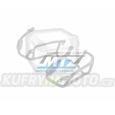 Padací rám Dual Sport Crash Bar - KLE 650 Versys / 10-14 - barva stříbrná Ice Polished