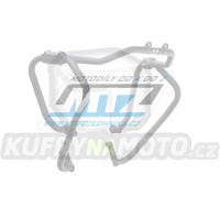 Padací rám Dual Sport Crash Bar - KTM 250 Adventure / 21-22 + 390 Adventure / 20-22 - barva stříbrná Ice Polished